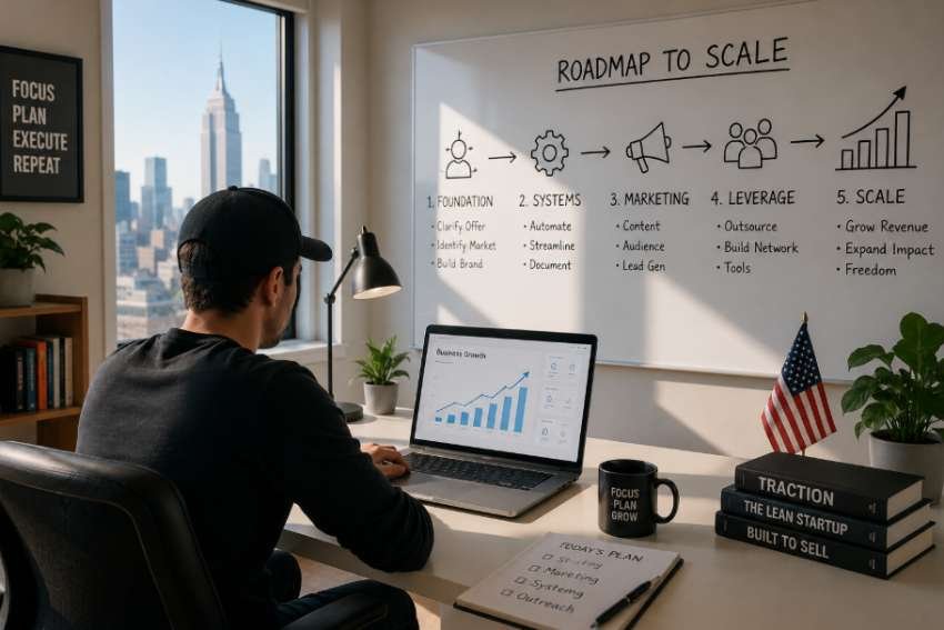 A Practical Roadmap for Scaling a One-Person Business