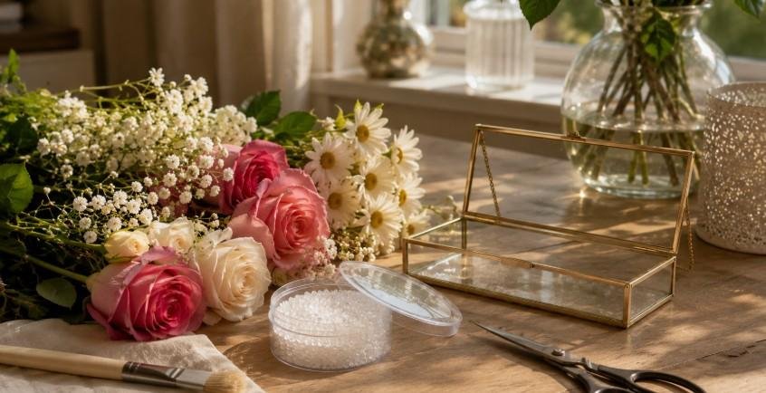 Best DIY Method To Preserve Flowers With Silica Gel Easily