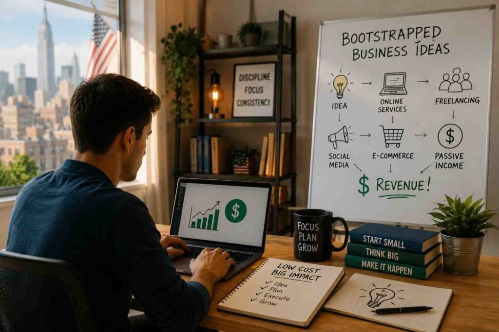 Bootstrapped Business Ideas That Turn Small Budgets Into Real Revenue