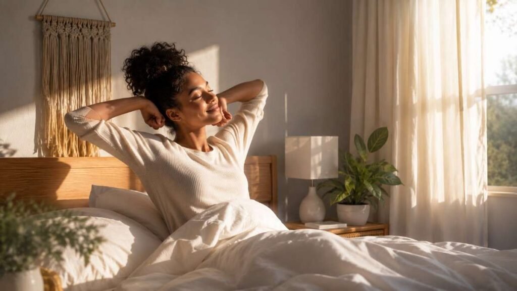 Morning Stretch Routine In Bed 5 Cozy Moves To Wake Up Well