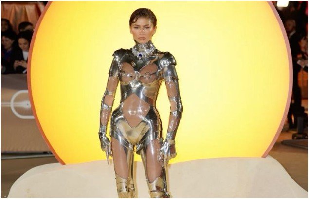 Zendaya’s Mugler Robot Suit at the Dune Premiere
