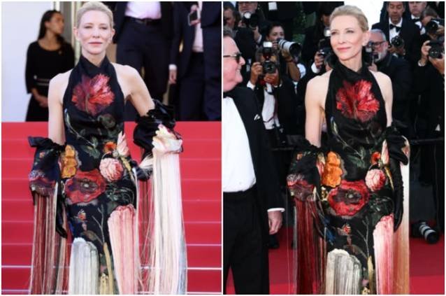 Cate Blanchett’s Givenchy Floral Moment at Cannes