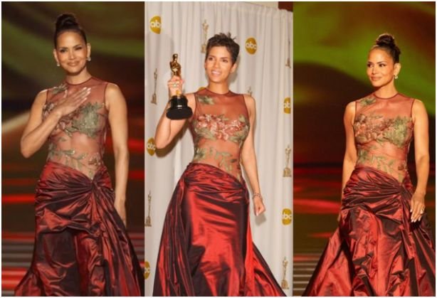 Halle Berry’s Elie Saab Oscar Gown